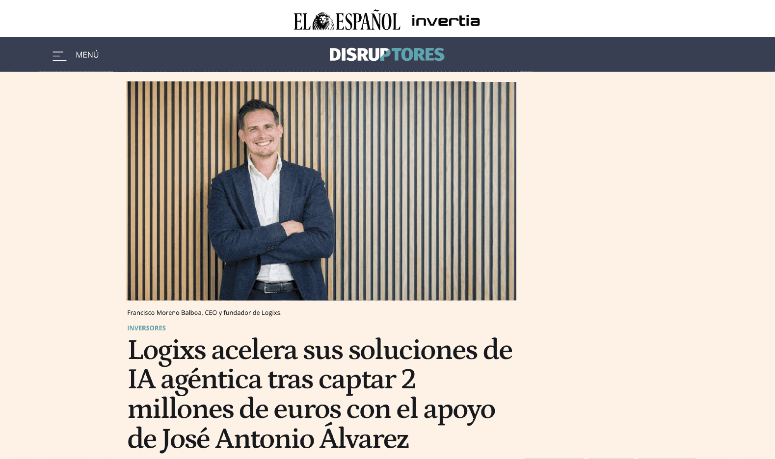 Logixs raises €2 million to lead generative and agentic AI in Spain and Europe