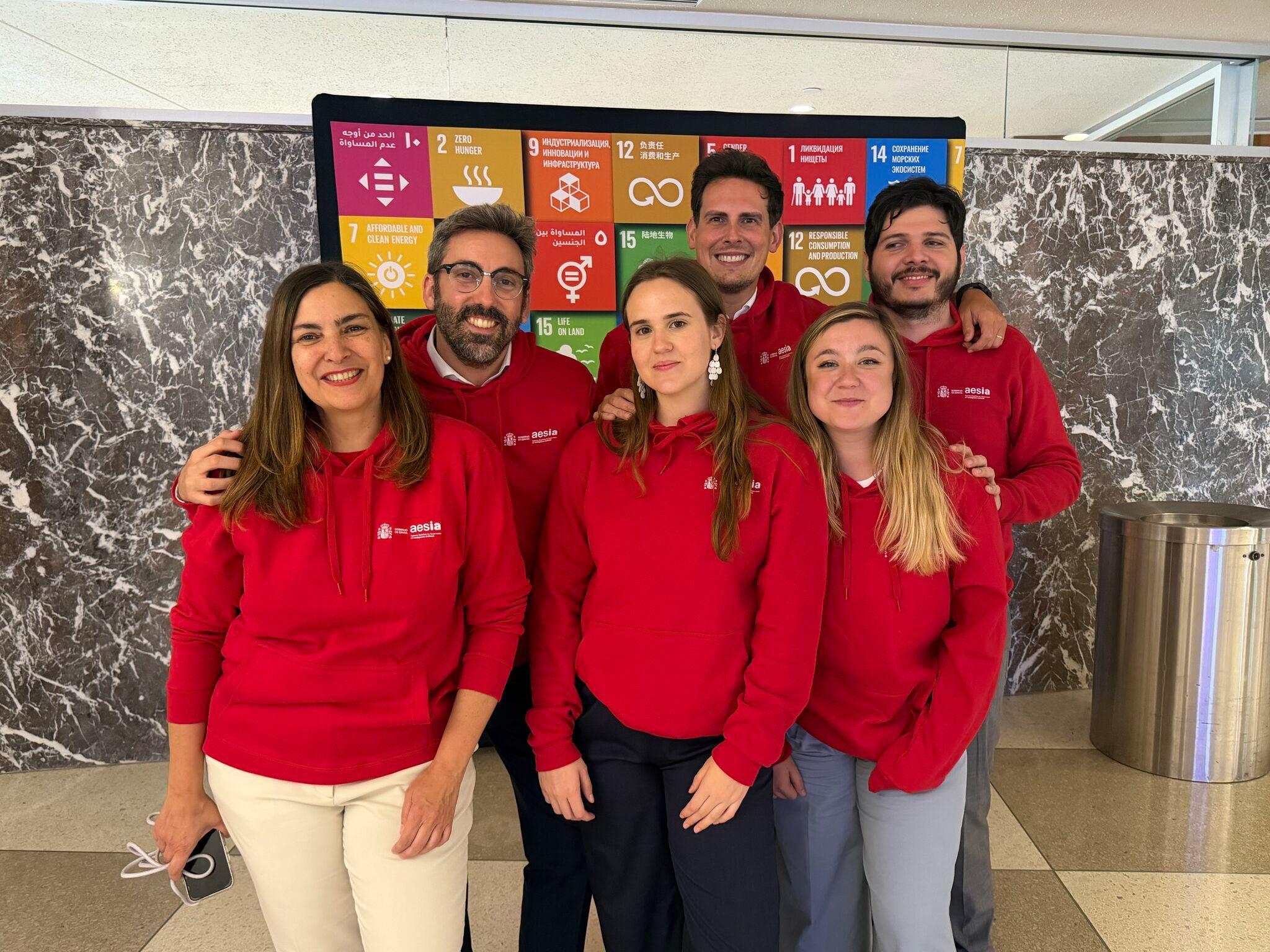Logixs represents Spain at the UN Open Source Week after winning the Responsible AI hackathon of the Government of Spain